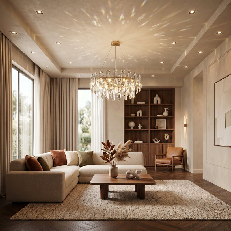 Spot encastrable ou plafonnier : comment faire le bon choix pour votre intérieur