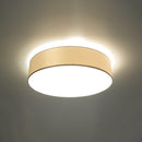 Ceiling light round white minimalist living room - Arvenor model