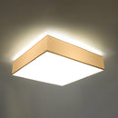 Plafondlamp vierkant minimalistisch wit woonkamer - Model Noréalis