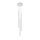 Moderne witte buisvormige hanglamp – Elkaris
