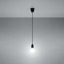 Minimalistische zwarte hanglamp voor woonkamer – Model Nerava