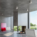 إضاءة سقف مكعبة رمادية حديثة للصالون – موديل أركانيا