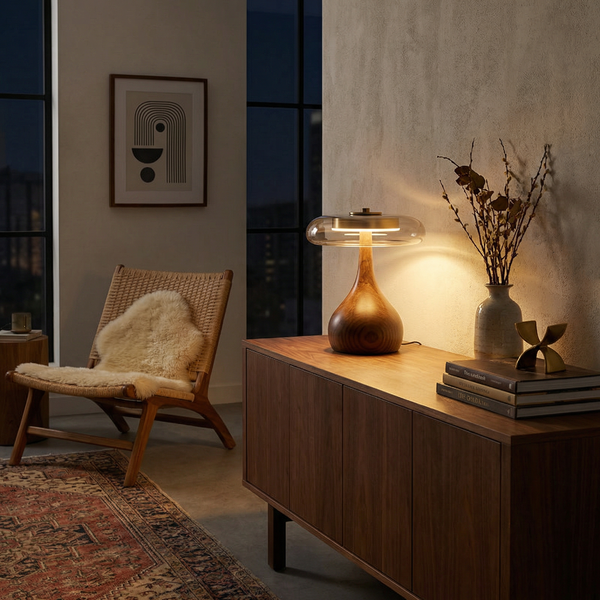 Lampe Maderi vue détail | Luxarmonie