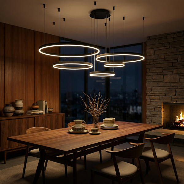 Plafonnier Polaris vue détail | Luxarmonie