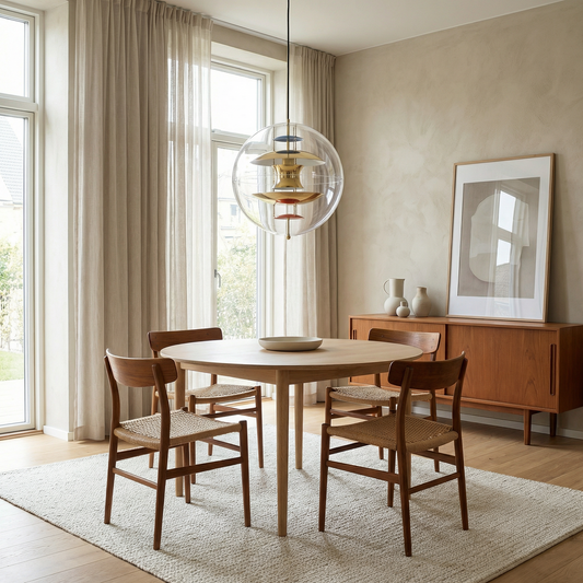 LED Bol Hanglamp Metalen Afwerking Eigentijdse Sfeer – Harmonie Orbitale