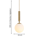 Suspension LED Inspiration Cosmique Finition Haut de Gamme – Novastra