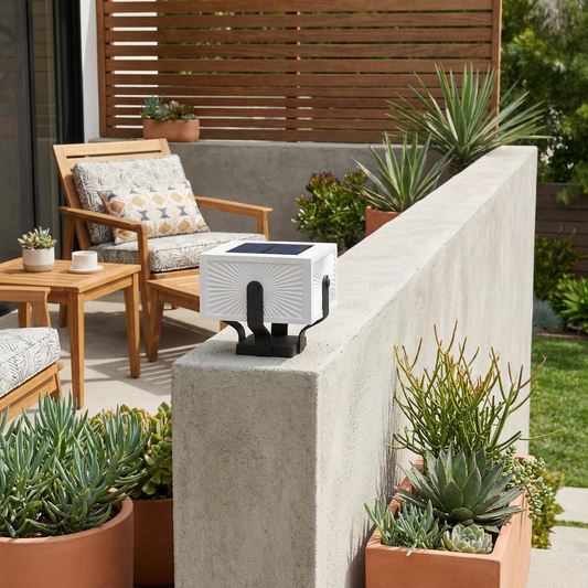 Zonne-tuinlamp in roestvrij staal – Solastice