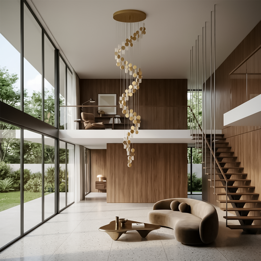 Lustre Cristal Moderne pour Salon β Cristarionye