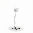 Spanish design floor lamp in metal and fabric – Zelari
