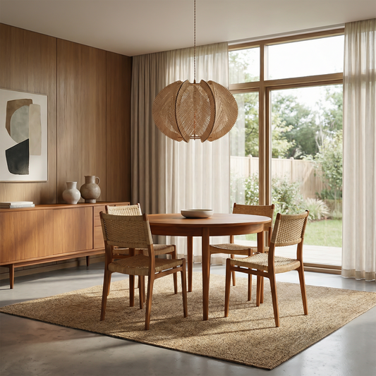 Houten Hanglamp Nordic voor Interieur – Nordisea