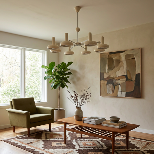 Plafonnier Doré Inspiration Aurores & Diffusion Subtile – Boréale