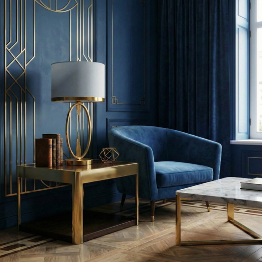 Verfijnde nachtkastlamp voor luxe interieurs – Prestige