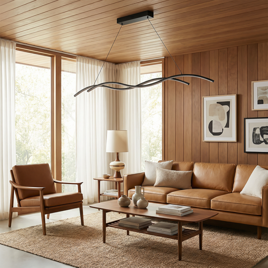 Moderne LED Hanglamp in Minimalistische Metaal – Stévia