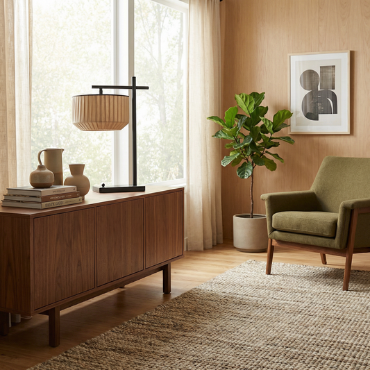 Luxe Tafellamp Lier Silhouet en Zacht Licht – Olum