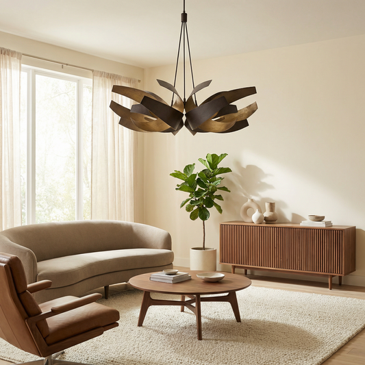 Hanglamp Modern Metaal en Acryl – Cristallo