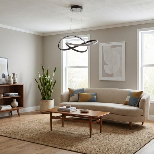 Organische Design Kroonluchter Dynamisch Licht – Exhibition