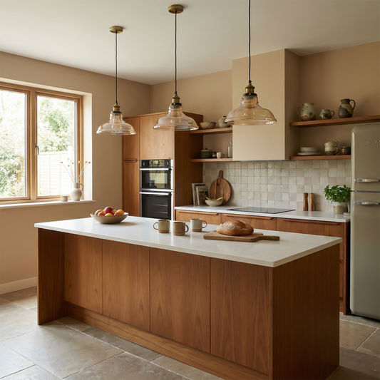 Rookglas Hanglamp voor Woonkamers en Slaapkamers – Ornelica