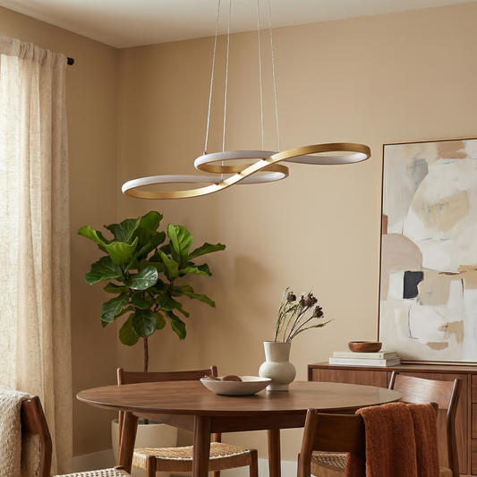 Hanglamp Witte Verlichting Energie-efficiënt Hedendaags Ontwerp – Note de Musique