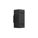 Moderne schwarze Aluminium-Wandleuchte – Modell Neronth