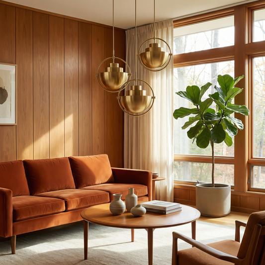 Elegante hanglamp Deense inspiratie moderne ijzerafwerking – Cosmo