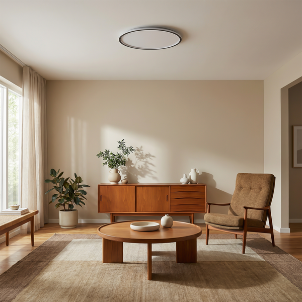 Elegante sobere plafondlamp met LED-technologie – Moderne