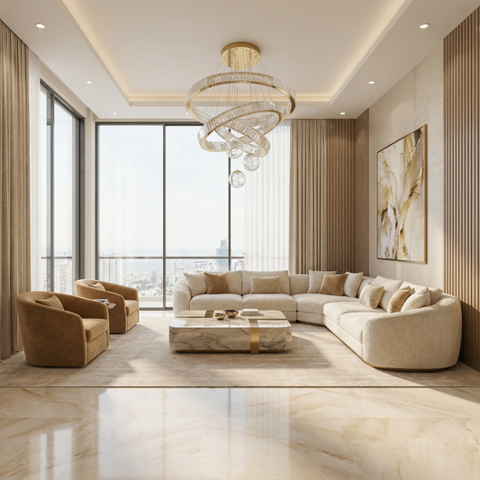 Moderne Kristal Kroonluchter voor Woonkamer en Eetkamer – Cristarion