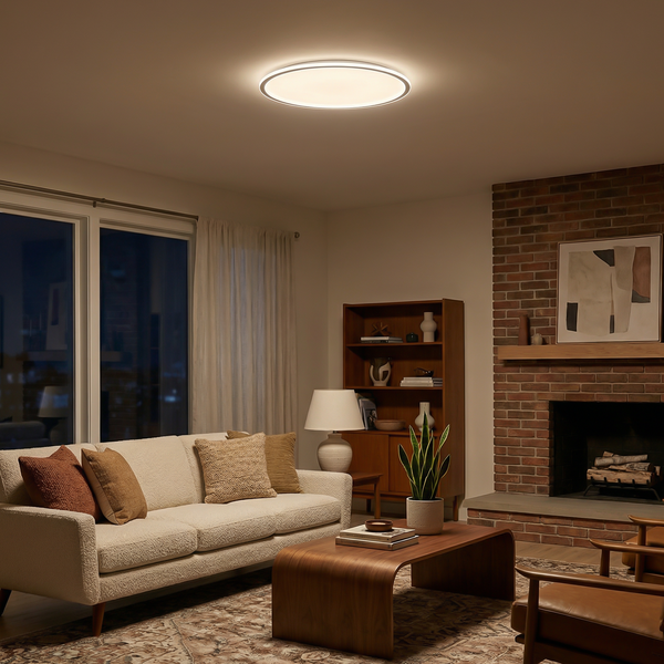 Elegante sobere plafondlamp met LED-technologie – Moderne