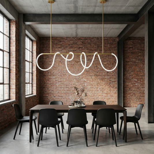 Suspension Linéaire Chic Intensité Réglable – Moderno