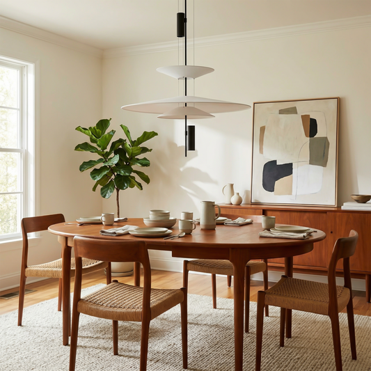 Hanglamp in acryl chique afwerking voor verfijnd interieur – Discs