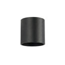 Minimalistische zwarte wandlamp met dubbele lichtstroom – Orphéos
