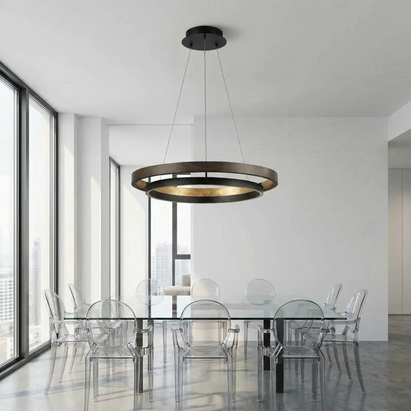 Lustre moderne minimaliste en fer pour salle à manger – Cirondei