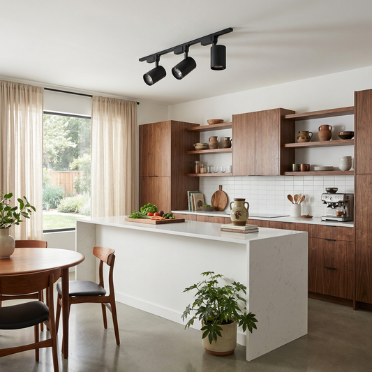 Veelzijdige verlichtingsrail voor woonkamer en kantoor – Spot LED