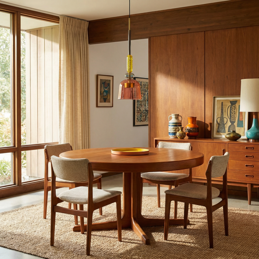 Geometrische gekleurde hanglamp in Scandinavische stijl – Yura