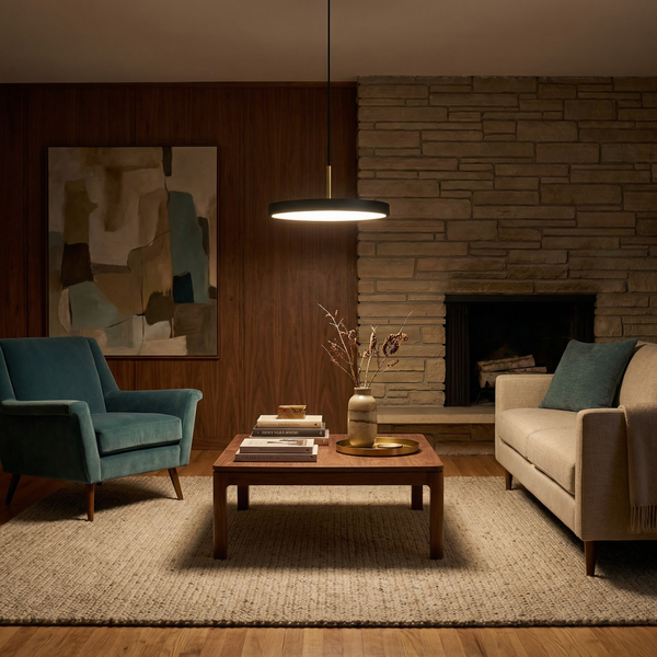 Hangende Lamp Platte Vorm Regelbare Ambiance – Discus