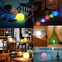 Lampe Solaire Boule Flottante Ambiance Multicolore – Luminosa