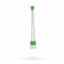 Minimalistische groene hanglamp met 3 lichten – Veridra