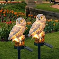 Lampe Solaire Extérieure en Forme de Hibou – Owlenza