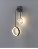 Slanke Wandlamp Gouden Afwerking Natuurlijke Stijl – Veridia
