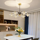 Plafondlamp Goud Opaalglas & Warm Licht – Lueur d'Or