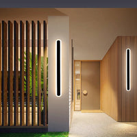 Applique Murale Noir LED Extérieure Élégante – Cifilio