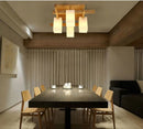 Minimalist Wood LED Ceiling Light Japandi Style – Sélénis