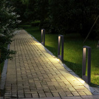 Lampadaire de jardin moderne en aluminium – Arclumia