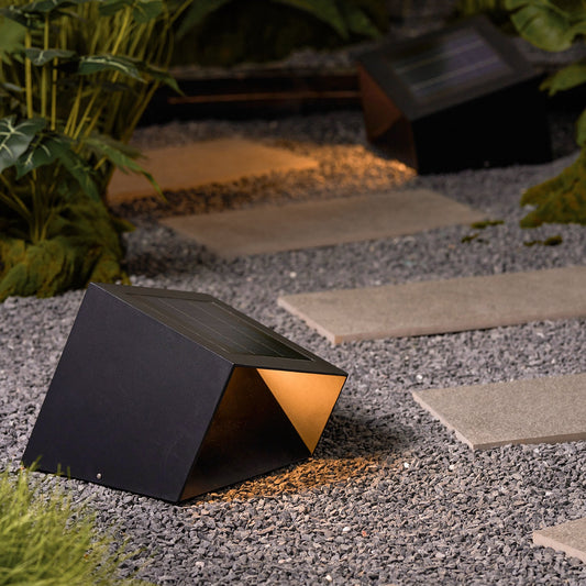 Kompakte Solar-Außenlampe für den Garten – Soléclat