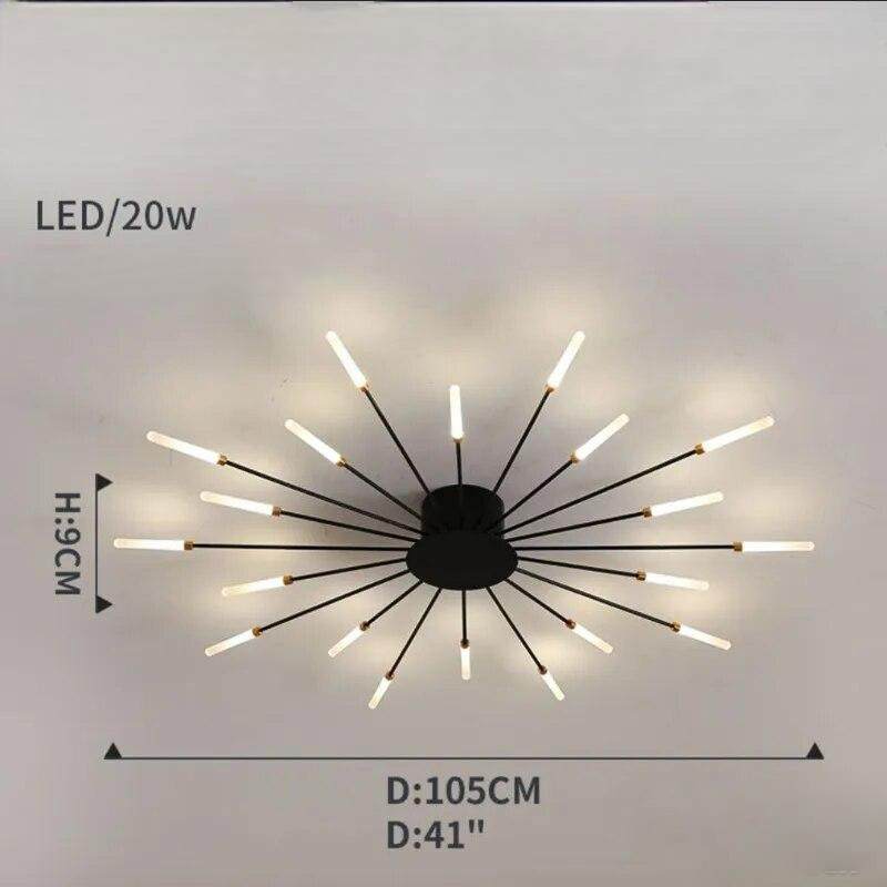 LED Plafondlamp Neutraal Dynamische Sfeer – Sparkles
