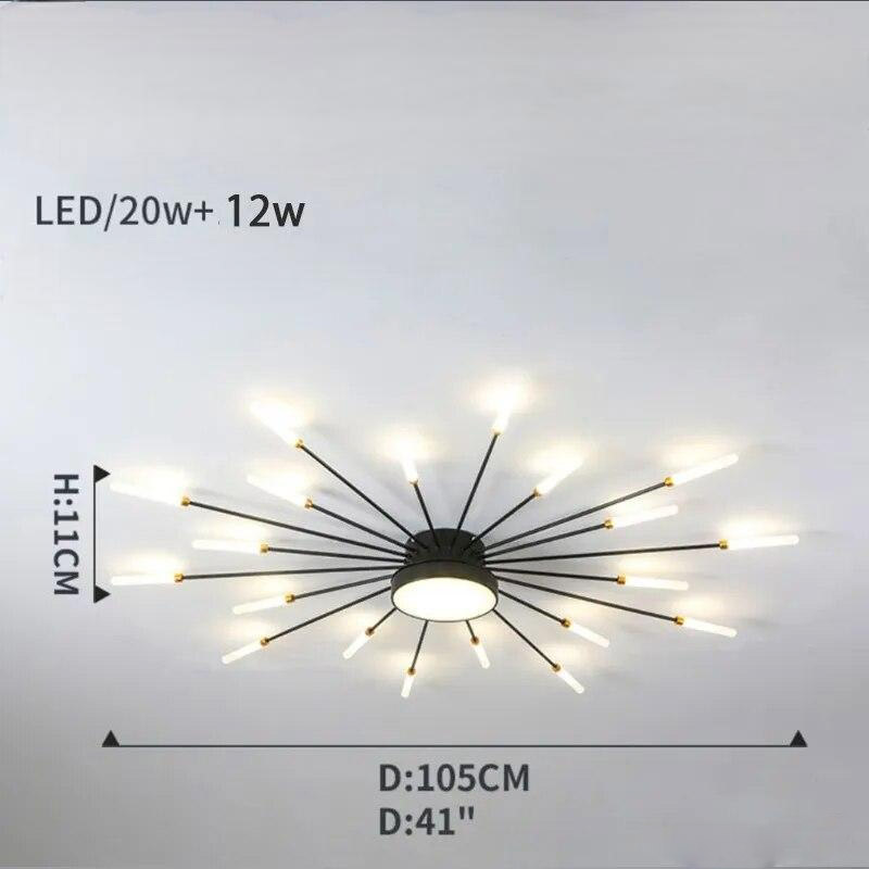 LED Plafondlamp Neutraal Dynamische Sfeer – Sparkles