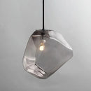 Colorful Stone Pendant Light Economical LED Lighting – Gem