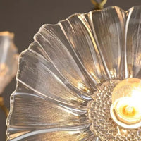 Lustre nordique moderne en chrome poli pour salle à manger – Navélice