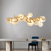 Suspension moderne en alliage pour salon et chambre – Miraluxa