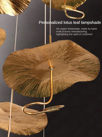 Suspension en cuivre moderne pour duplex – Céloria