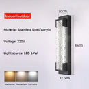 Modern Outdoor Wall Lamp IP65 for Garden or Balcony – Séléné